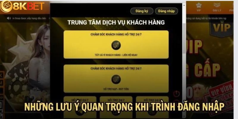 Lưu ý cần biết để quá trình thực hiện thành công